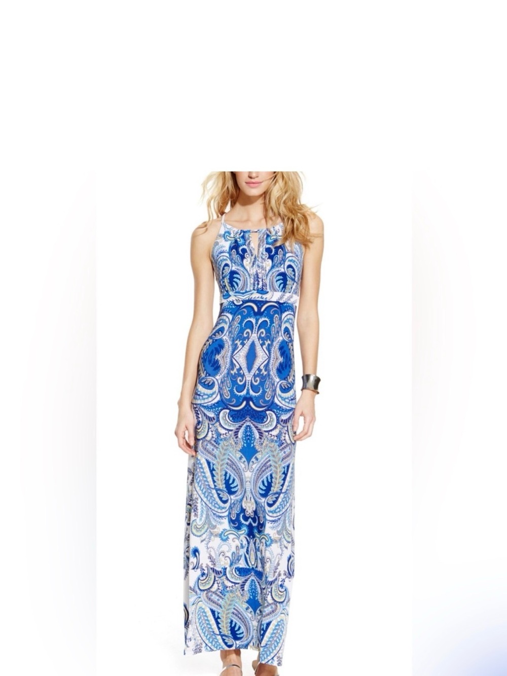 Inc  international conceps  Maxi Dress - Women's Sleeveless Summer Dress size S